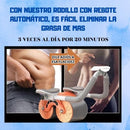 RODILLO ABDOMINAL FIT CON REBOTE AUTOMÁTICO - CON PANTALLA DIGITAL Y SOPORTE PARA CELULAR