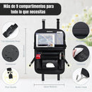 ORGANIZADOR POSTERIOR DE CUERO PARA ASIENTO DE AUTO