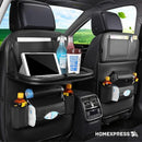 ORGANIZADOR POSTERIOR DE CUERO PARA ASIENTO DE AUTO