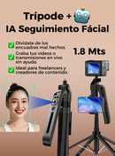 TRIPODE INTELIGENTE CON SEGUIMIENTO FACIAL