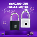 CANDADO CON HUELLA DIGITAL